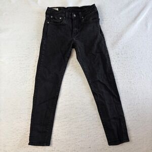 Levi's‎ 510 Skinny Jeans Mens W28 L30 Black Denim Premium Waterless